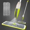 Mop Water Spray Lazy Flat Handle House Cleaning Tools per Wash Floor Cleaner con cuscinetti in microfibra riutilizzabili di ricambio 220927