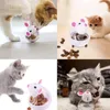 Cat Toys Mice Food Tumbler Toy Ball Interactive Feeder Leak Interesting Plastic Dispenser Treat