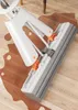 Mops Collodion Mop Foldable Water Free Hand Washing Squeeze Cotton Head Replace Home Tiles Wood Household Cleaning Wringer Mopping 220927