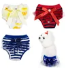 Chien vêtements lavable pour animaux de compagnie couche sanitaire physiologique pantalon femme Shorts fille menstruation couches sous-vêtements chiens fournitures