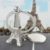 Eiffel Tower Keychains Metal Keychain Pendant Creative Gift Keyring Fashion Accessories