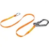 Outdoor Gadgets Sport Aerial Protection Belt Flat Fall Prevention Insurance Safety Buckle Rope Paracord