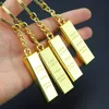 Party Favor Porte-clés de barre d'or créatif mille porte-clés de brique d'or purs peuvent être imprimés pendentif de porte-clés de barre d'or de simulation de logo