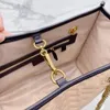 2022 Fashion Tote Bag Double Chain Luxury Shoulder Bags Summer Travel Versatile Design Mall Shopping Handbags Raffia Woven Leather Trim