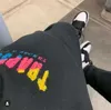 Hoodie Trapstar Full Tracksuit Rainbow Handduk broderi avkodande hooded sportkläder män och kvinnor sportkläder kostym dragkedja byxor storlek XL