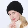 BeanieSkull Caps Fashion Acrylic Women Warm Skullies Beanie Hat Female Thick Soft Knitted Cap Mom Super Solid Winter Hat For Lady 220927