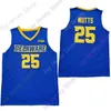 Mitch 2020 Новый NCAA Delaware Blue Hens Jerseys 25 Justyn Mutts College Basketball Jersey Blue Size Youth Adult