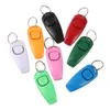 PET DOG WITHE AND CLICKER Puppy Stop Barking Training Aid Fool Clicker Portable Trainer Products Pet Supplies JNB15819