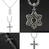 Designer Diamond Chains Pendant Strings Twisted Necklace Sliver Men Charm Crystal Necklaces Woman Jewelry Jewelrys Black Onyx Petite Vintage Hip Hop 20 styles