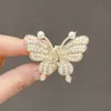 Pinces à cheveux en forme de papillon, jolies perles en strass, nœud papillon, pour cadeau de fête