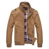 Heren Jackets Kwaliteit Bomber Solid Coats Mannelijke Casual Stand Kraagjas Jas Outterdoor Overjas kleding M XXXXL 220927