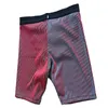 Pantalones cortos a rayas para hombre, mallas para maratón, pantalones cortos deportivos de malla para hombre, traje de velocidad para correr rápido, pantalones medios de pista y campo personalizados 220926