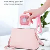 Electric Fans New Hanging Neck Mini Folding USB Charging Small Portable Handheld Desktop Outdoor Mute Power Bank T220924