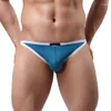 Underpants Men's Sexy Underwear Male Briefs Low Waist Nylon Breathable Panties Mens Bikini Men Slip Hombre