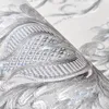 Wallpapers Luxury White Embossed Damask Wallpaper Bedroom Living Room Background Home Decoration Wall Paper Roll 220927