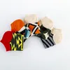 Men's Socks Tangram Series Boat Casual Wholesale Creative Colorful