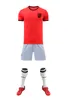 Fans staan ​​bovenaan zweet-absorberende en ademende voetbal sportkleding 2022 Wereldbeker Engeland Special Red Suit