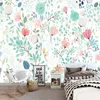 Fonds d'écran Papier peint personnalisé Papel De Parede 3D aquarelle fleur florale P o papier peint pour salon chambre fond décor à la maison 220927