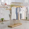 Żelazny wieszak na wieszak komercyjny meble podwójne rzędu zhongdao stojaki na odzież sklep sklepowy haczyk na półce na podłogę wieszaki na tkaninę