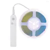 Strips Dimmable LED Strip DC5V Pil USB COB MOTION SENSÖRÜ İLE YÜKSEK PLIKLI FLEX STRIP1M 2M 3M Ev dekorasyonu için