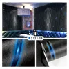 Fonds d'écran KTV Papier Peint Revêtement Mural 3D Stéréo Musique Bar Décoration Flash Technologie Sens Gaming Room Papier Vert Bleu Violet