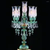 Bordslampor Crystal Lamp Modern Decora Art Crystals K9 Decor for Home Bedroom Living Room Decoration Bedside