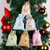 Decorações de natal Sacos de presente não-tóxicos Número de sacolas, adequado para decoração da sala de estar perfeita um balcão de cozinha estante de estante de estante