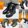 2022 Boots Martin Booties Shoes Top Designer Leather Winter Hiking Casual Sports Women Terriy Fashion Letter Print