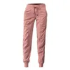 Women's Pants Capris Casual Classic Elastic Waist Ankle-Tied Sweatpants Soft Exercise Pants Pockets for T220926