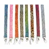 Leopard Phone Lanyard For Keys Mobilephone Strap ID Badge Holder Rope KeyChain Charms KeyChain Accessories
