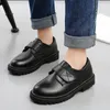 Turnschuhe Mode Kinder Schuhe für große Jungen Kinder Leder mal Anlässe Hochzeit Show Party Schwarz Elegant Teeangers 312 Jahre 220924