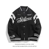 Herrenjacken College Letterman Embroid Retro Stadium Award Patchwork Männer Baseball Bomberjacke Unisex Frauen Varsity University Mantel Paar 220927