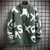 Herentruien Winter Turtleneck trui kasjier pullover mode gebreide losse s harajuku streetwear zachte warme pull homme 220927