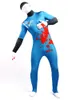 Halloween cosplay Catsuit Costume Printing and dyeing pattern horror party birthday Lycar full Bodysuit