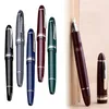 Fountain PENS MAJOHN P136 FOUNTAIN PEN METAL KOPERPISTON 0.4EF 0.5 F NIBS School Office Student Schrijfgeschenken Pens 220927