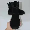 Kadın Kar Botları Üçlü Siyah Kestane Mor Pembe Lacivert Gri Moda Klasik Diz Üzeri Ayak Bileği Kısa Çizme Bayan Bayanlar Sıcak Tutmak Tasarımcı Patik Ayakkabı