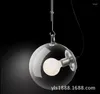 Pendant Lamps LD Glass Hanging Light Bubble Ball Soap Chandelier Fashion Simple Living Room Hallway Balcony Ceiling Wholesale