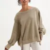 Kvinnors hoodies tr￶jor ￶verdimensionerade 100% bomull l￥ng￤rmad lappt￤cke ￶ppet sida streetwear harajuku pullovers h￶stkl￤der f￶r 220924
