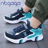 Sneakers barn springskor f￶r pojkar v￥r mode l￤der l￤der casual promenad barn andas komfort sport utomhus 220924