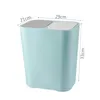 Poubelles Rectangle à double compartiment de 12 litres Poubelle de recyclage à bouton-poussoir Boîte de rangement Poubelle classée Type de pressage 220927