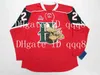 Gla C202 QMJHL Halifax Mooseheads 22 NATHAN KINNON 13 NICO HISCHIER 27 JONATHAN DROUIN Rood Wit Groen100% Ing Custom Hockey Jerseys