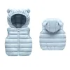 Gilet enfants chaud vers le bas gilet automne bébé garçons filles épaissir gilet vêtements d'extérieur pour enfants gilets enfants haute qualité vestes à capuche gilet 220927