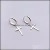 Charm Sterling Sier Charm oorbellen Cross Stud voor vrouwen Gift Earings Fashion Sieraden 531 Z2 Drop Delivery 2021 Dhseller2010 DHLZO