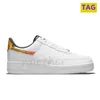 Top Low 1 Sapatos Casuais Tênis Designer Tênis Feminino Paisley Azul Branco Preto Laranja Ano Novo Chinês Multicolor Lx Masculino