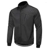 Rennjacken, Winter-Aufwärm-Thermo-Fleece-Radjacke, Fahrrad, MTB, Rennrad, Kleidung, winddicht, wasserdicht, langes Trikot