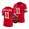 American College Football Wear 11#Jaxon Smith-Njigba-Trikot Buckeyes 1922–2022 Football 100. Jahr Stadion-Jubiläumstrikots C.J. Stroud TreVeyon Henderson K