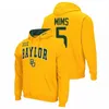 GLA A3740 Baylor Bears College Football Hoodie 5 Denzel Mims 8 Jalen Pitre 9 Tyquan Thornton 11gerry Bohanon 12 Josh Gordon 55 J.D. Walton 0 R.J.