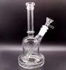 8 inch helder glazen waterrecycler Bong Hookahs met oliebeparingen Shisha -pijpen voor roken