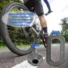 1 Set Metall-Pedalschraube, Unterlegscheibe, stabil, leicht, hohe Härte, Schutzschraube für Fahrradpedale, rostet nicht leicht