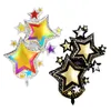 Decoração de festa Feliz aniversário Balões Gypophila Stars Colorful Stars Alumínio Balão Rre14542